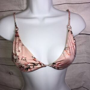 LA Hearts Fem Floral Bikini Top-M